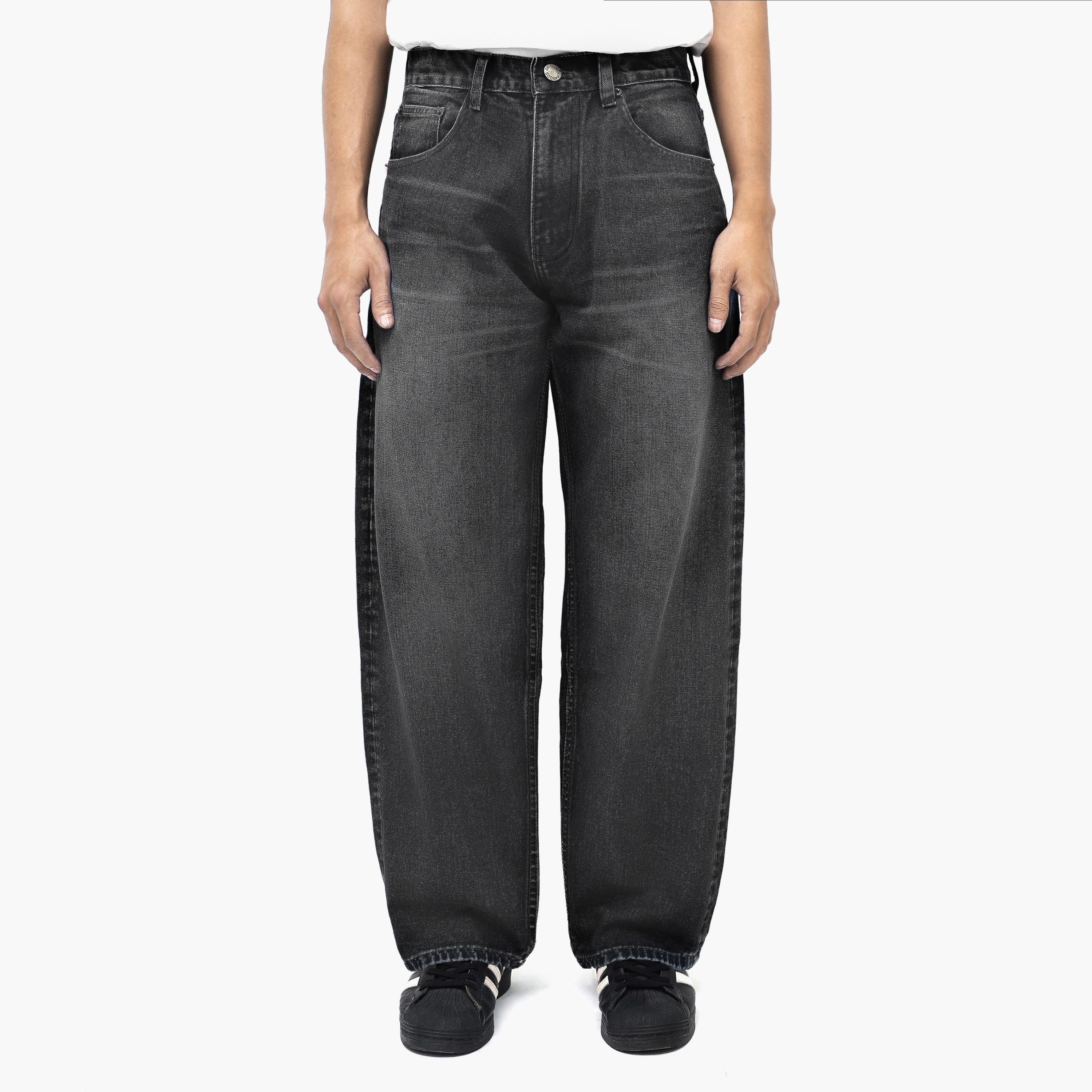 Baggy Black Jeans - Basica Man