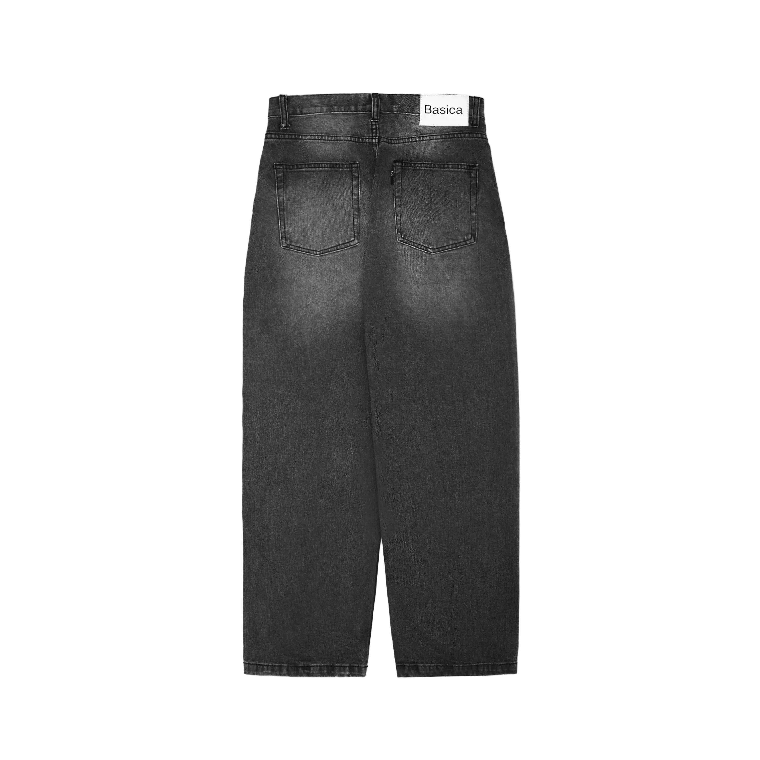 Baggy Black Jeans - Basica Man
