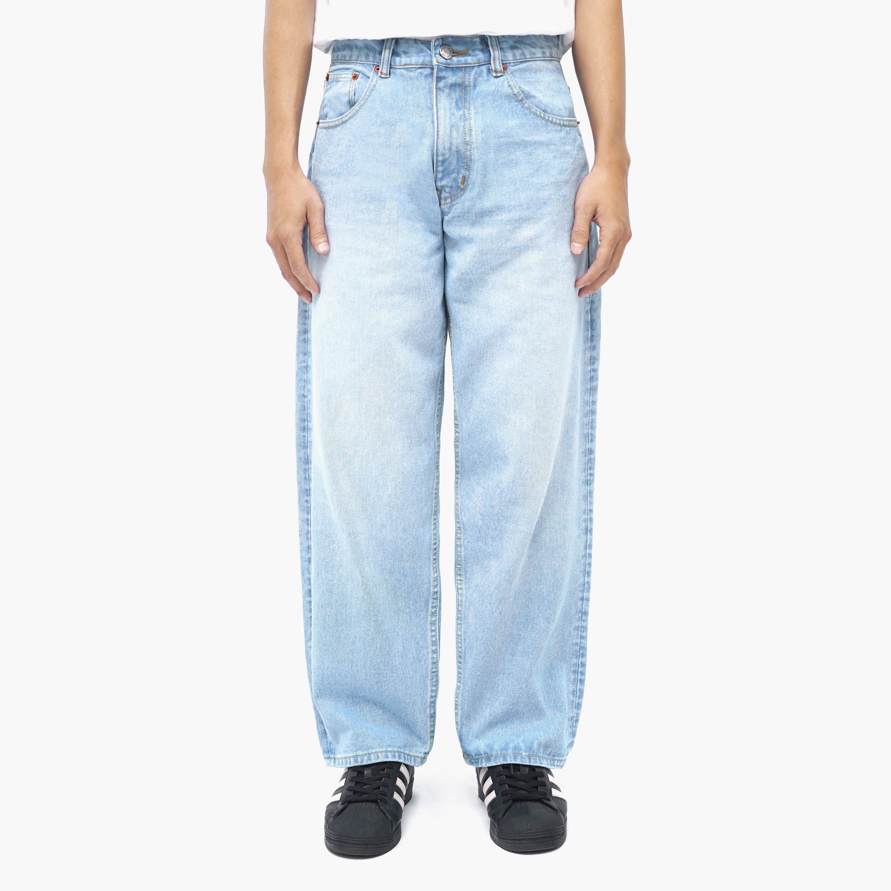Baggy Blue Jeans - Basica Man