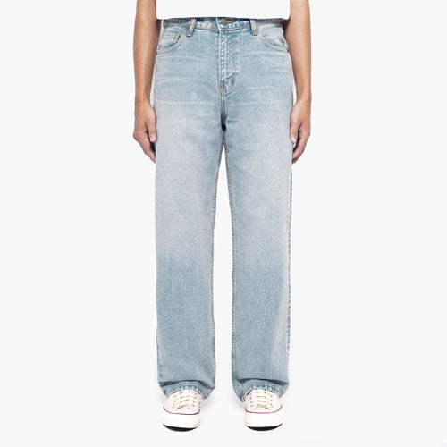 Regular Straight Blue Jeans - Basica Man