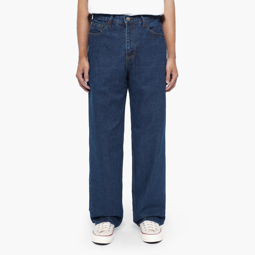 Regular Straight Blue Jeans - Basica Man