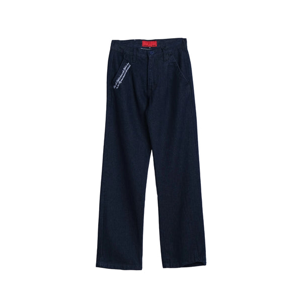 Smith Loose Trouser Denim - Blue or Love Collection
