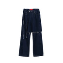 Carla Skirt Pants Denim - Blue or Love Collection
