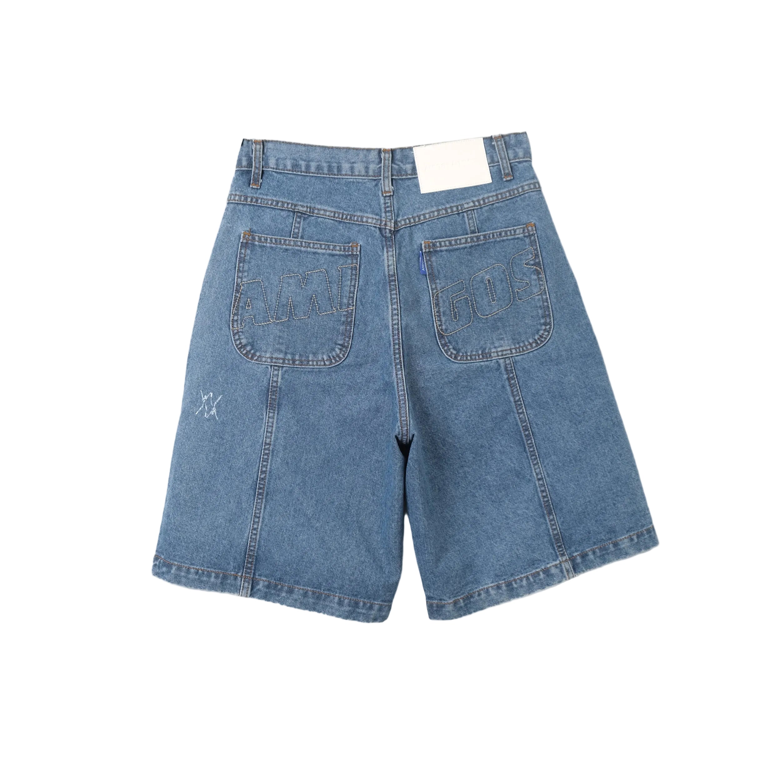 Diego Stone Blue - Jorts Short Pants