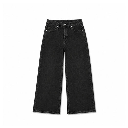 Regular Straight Black Jeans - Basica Man