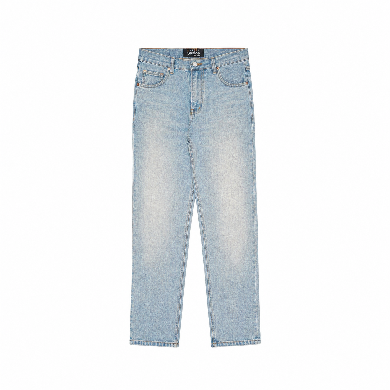 Slim Tapered Blue Jeans - Basica Man