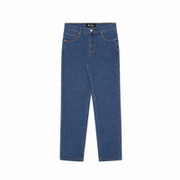Slim Tapered Blue Jeans - Basica Man