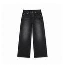 Regular Straight Black Jeans - Basica Man
