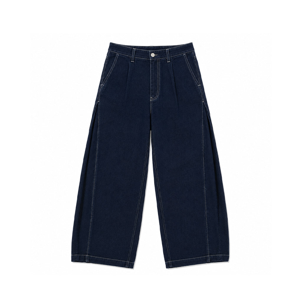 Fitz Side Pleat Pants - Blue or Love Collection