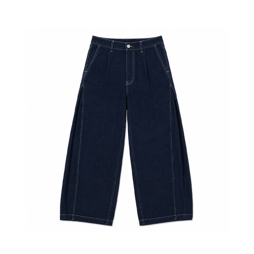 Fitz Side Pleat Pants - Blue or Love Collection