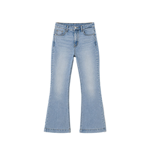 Flare Blue Jeans - Basica Women