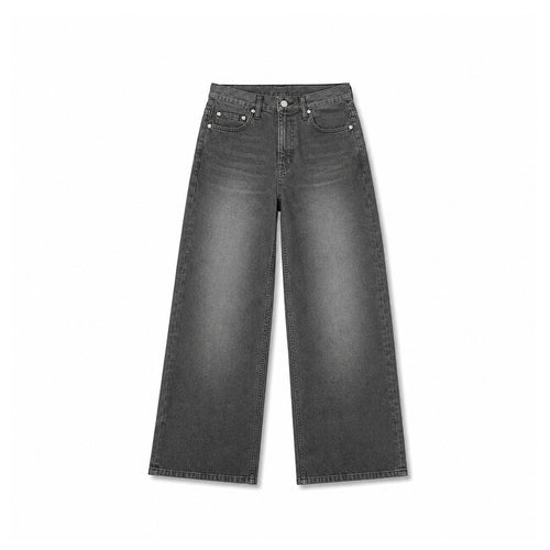 Regular Straight Black Jeans - Basica Man