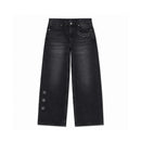 London Dark Charcoal - Wide Denim