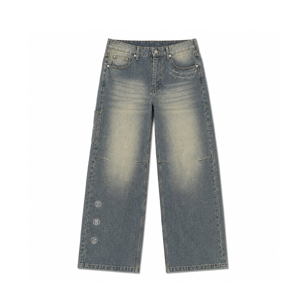London Dessert Wash - Wide Denim