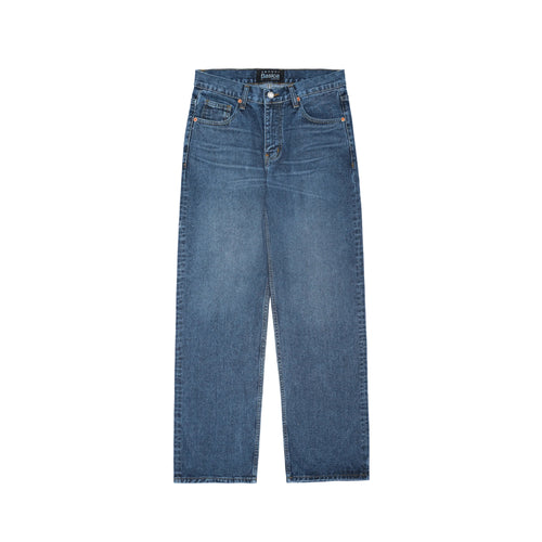 Regular Straight Blue Jeans - Basica Man