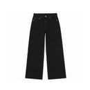 Regular Straight Black Jeans - Basica Man