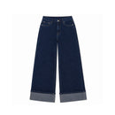 Wide Leg  Blue Jeans - Basica Women