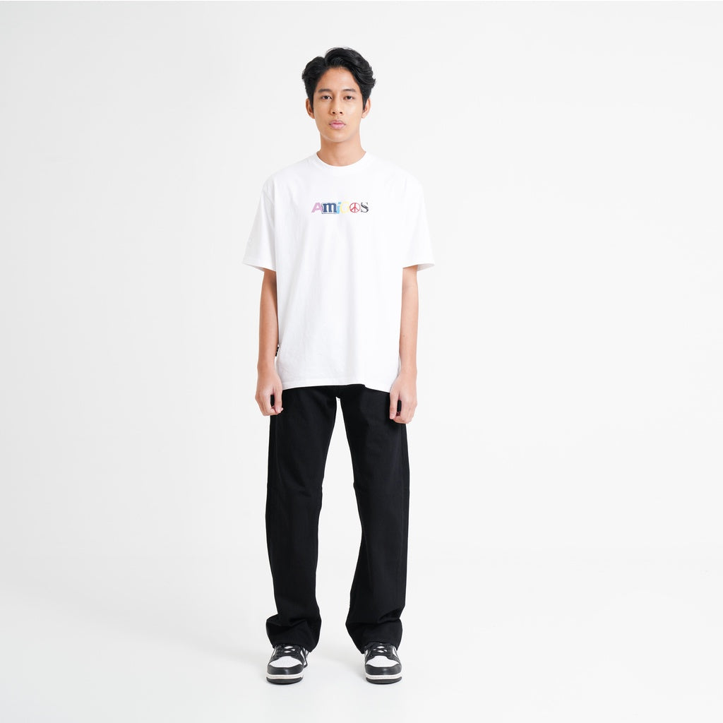 Regular Straight Black Jeans - Basica Man