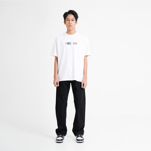Regular Straight Black Jeans - Basica Man