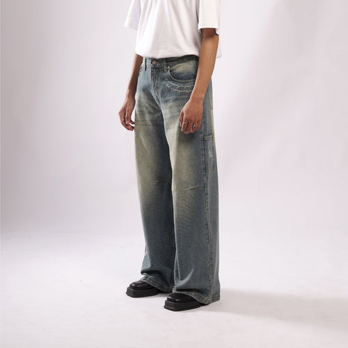 London Dessert Wash - Wide Denim
