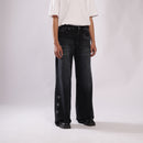London Dark Charcoal - Wide Denim