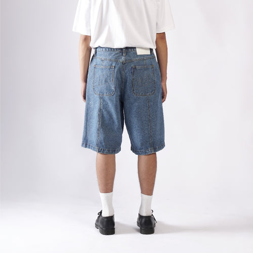 Diego Stone Blue - Jorts Short Pants