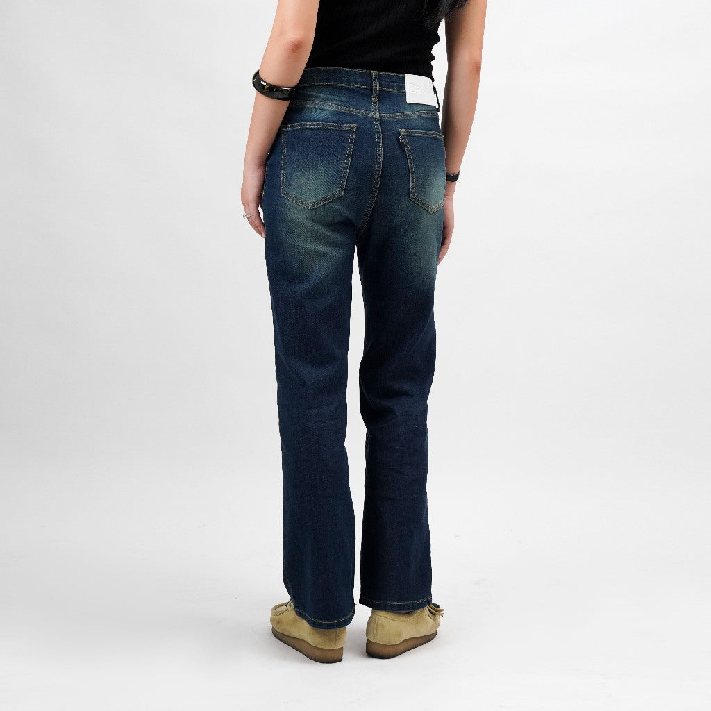Straight Cut Blue - Basica Women