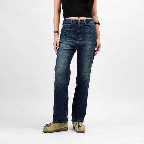 Straight Cut Blue - Basica Women