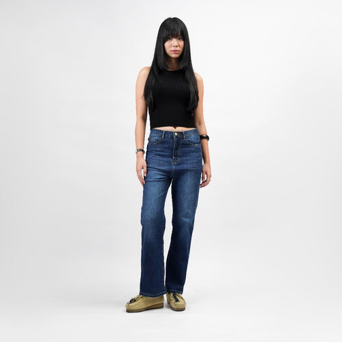 Straight Cut Blue - Basica Women