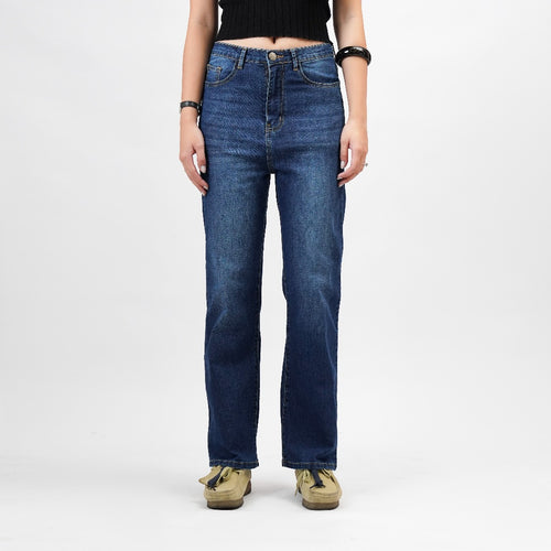 Straight Cut Blue - Basica Women