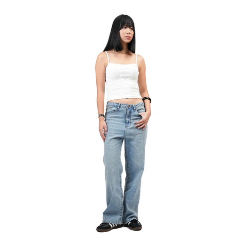 Straight Cut Blue - Basica Women