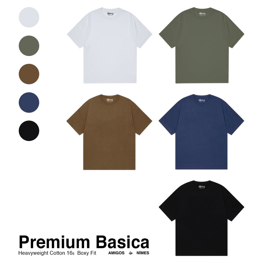 Boxy Tee Heavyweight -  Basica Man