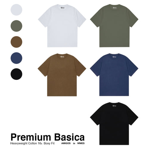Boxy Tee Heavyweight -  Basica Man
