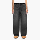 Wide Leg Black Jeans - Basica Man