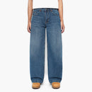 Wide Leg Blue Jeans - Basica Man