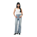 Flare Blue Jeans - Basica Women