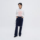 Carla Skirt Pants Denim - Blue or Love Collection