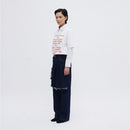 Carla Skirt Pants Denim - Blue or Love Collection