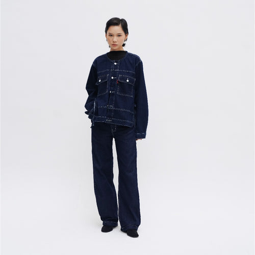 Fitz Side Pleat Pants - Blue or Love Collection