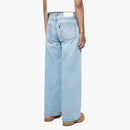 Wide Leg Blue Jeans - Basica Man