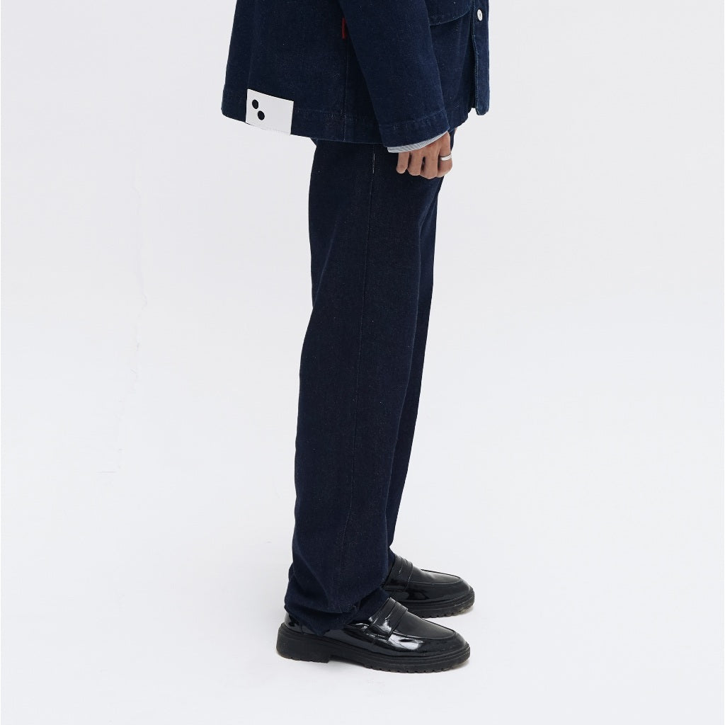 Smith Loose Trouser Denim - Blue or Love Collection