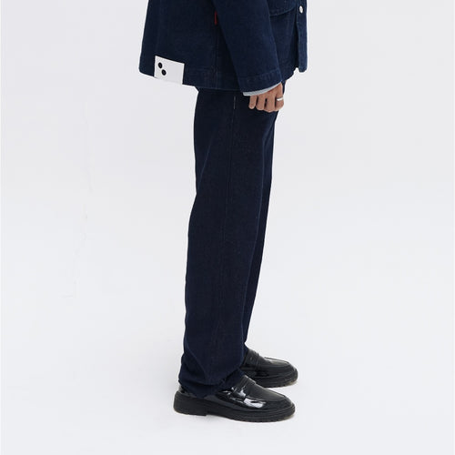 Smith Loose Trouser Denim - Blue or Love Collection