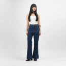 Flare Blue Jeans - Basica Women
