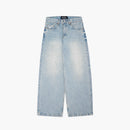 Wide Leg Blue Jeans - Basica Man
