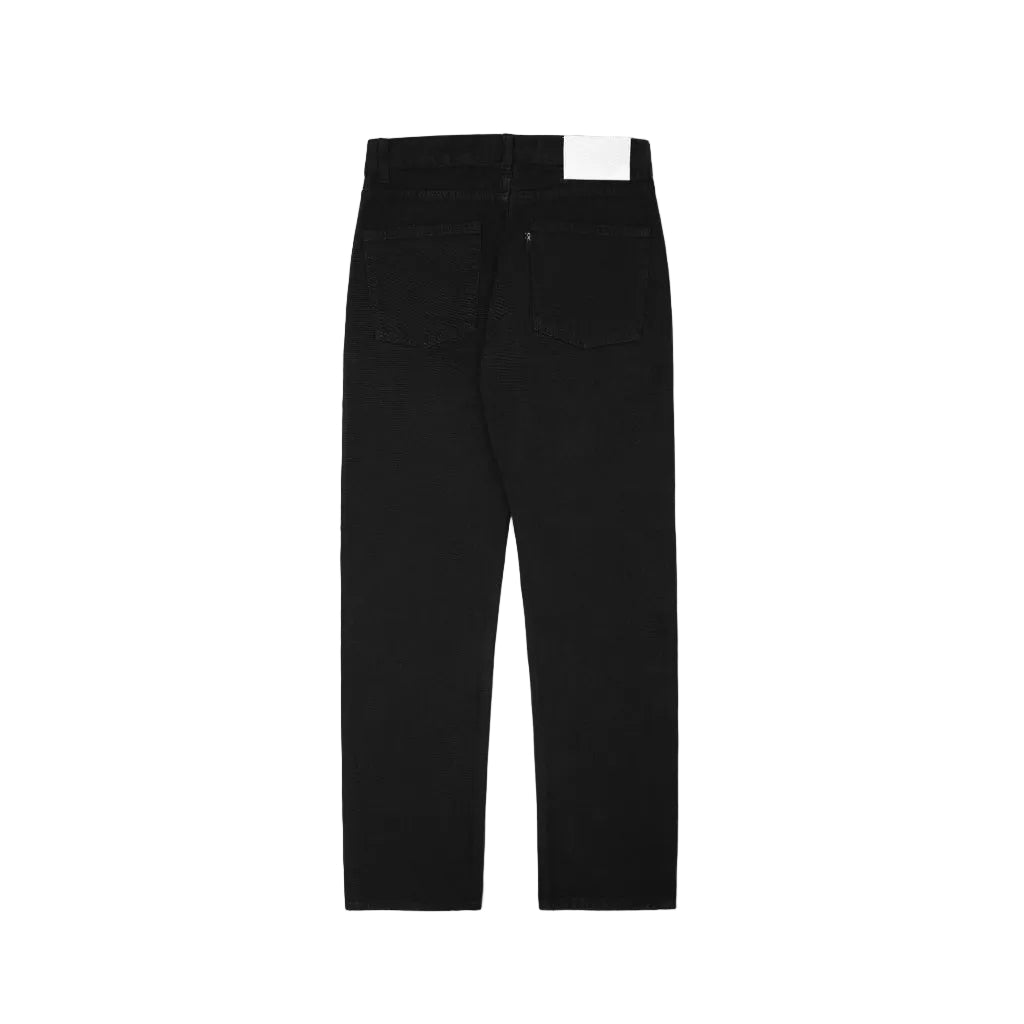 Slim Tapered Black Jeans - Basica Man