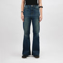 Flare Blue Jeans - Basica Women