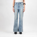 Flare Blue Jeans - Basica Women