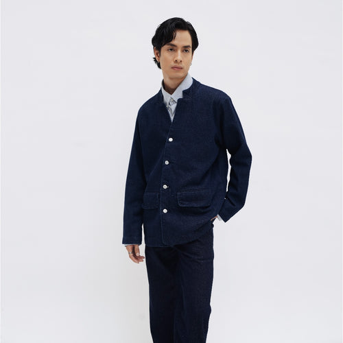 Miles Blazer Denim - Blue or Love Collection