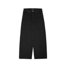 Wide Leg Black Jeans - Basica Man