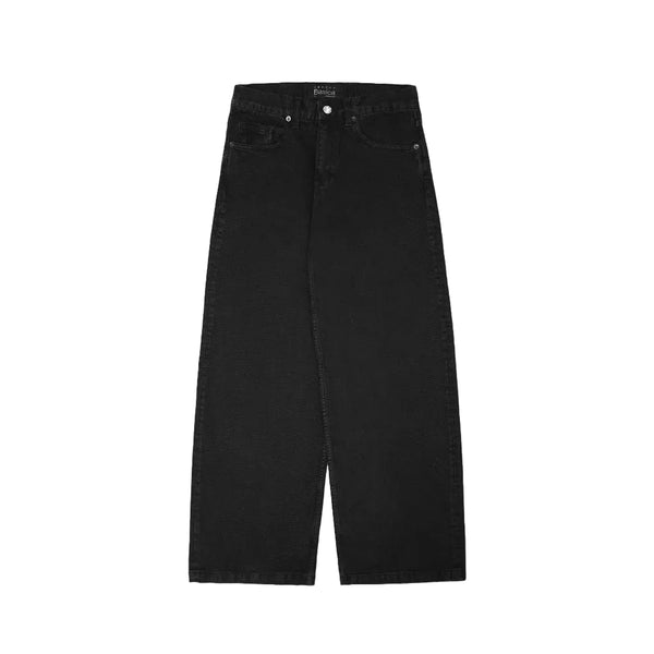 Wide Leg Black Jeans - Basica Man